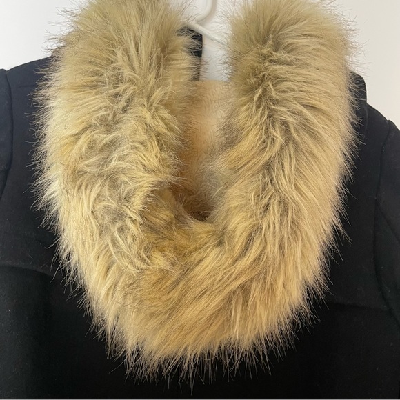 Zara wool Coat with with large hood - Picture 7 of 12